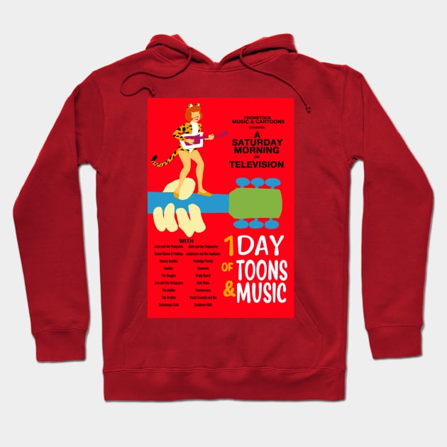 Toonstock Josie and the Pussycats Hoodie by TechnoRetroDads